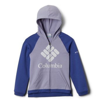 Dívčí Mikiny Columbia Branded French Terry Full Zip Fialové ZWBKIF739